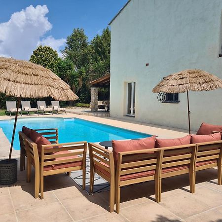 Belle Villa De Charme Avec Piscine Antibes Esterno foto
