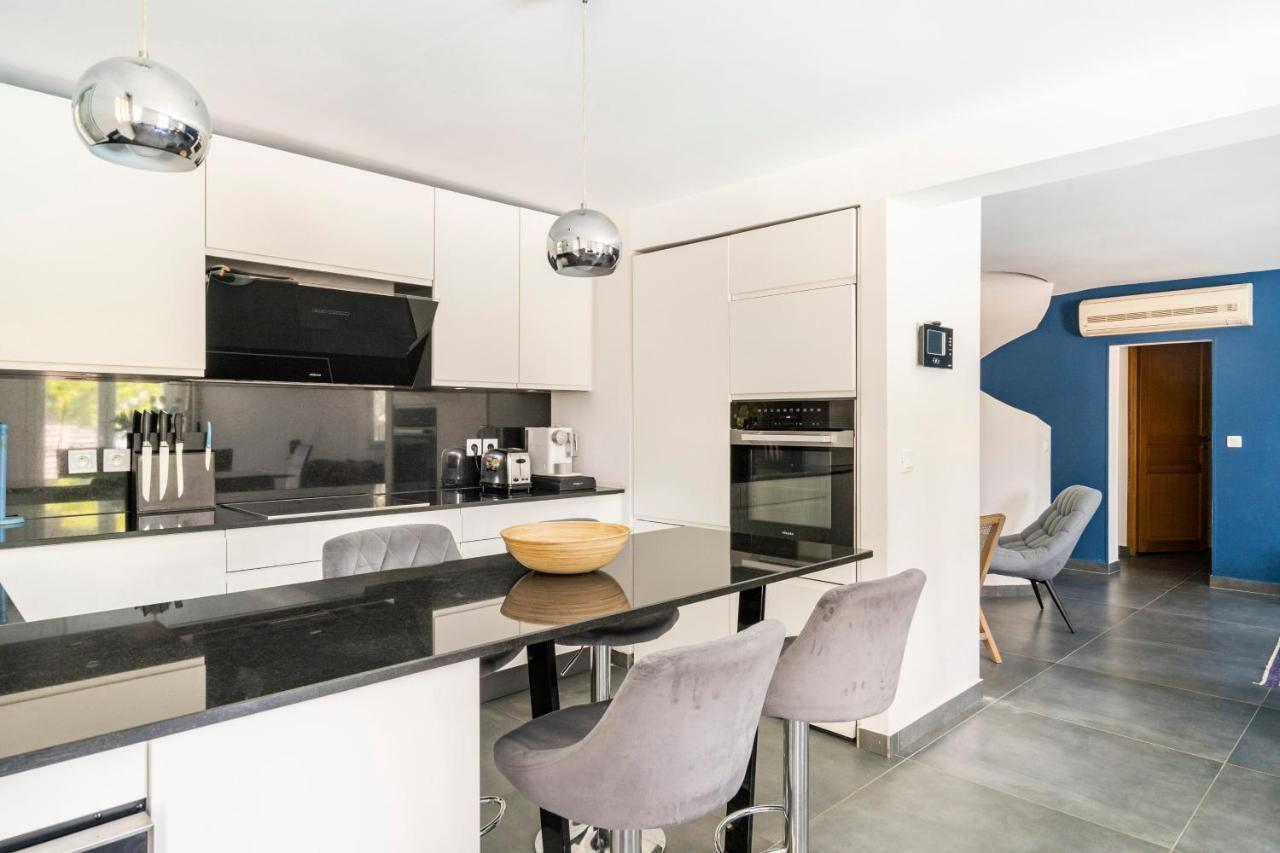 Belle Villa De Charme Avec Piscine Antibes Esterno foto
