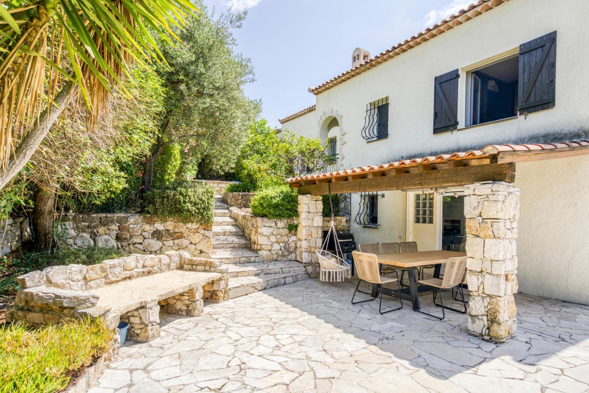 Belle Villa De Charme Avec Piscine Antibes Esterno foto